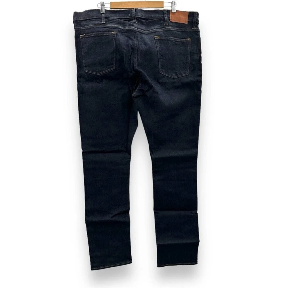 J. Crew 484 Slim-Fit Jeans in Stretch Resin Rinse‎ Japanese Denim Sz 44 x 34 NEW